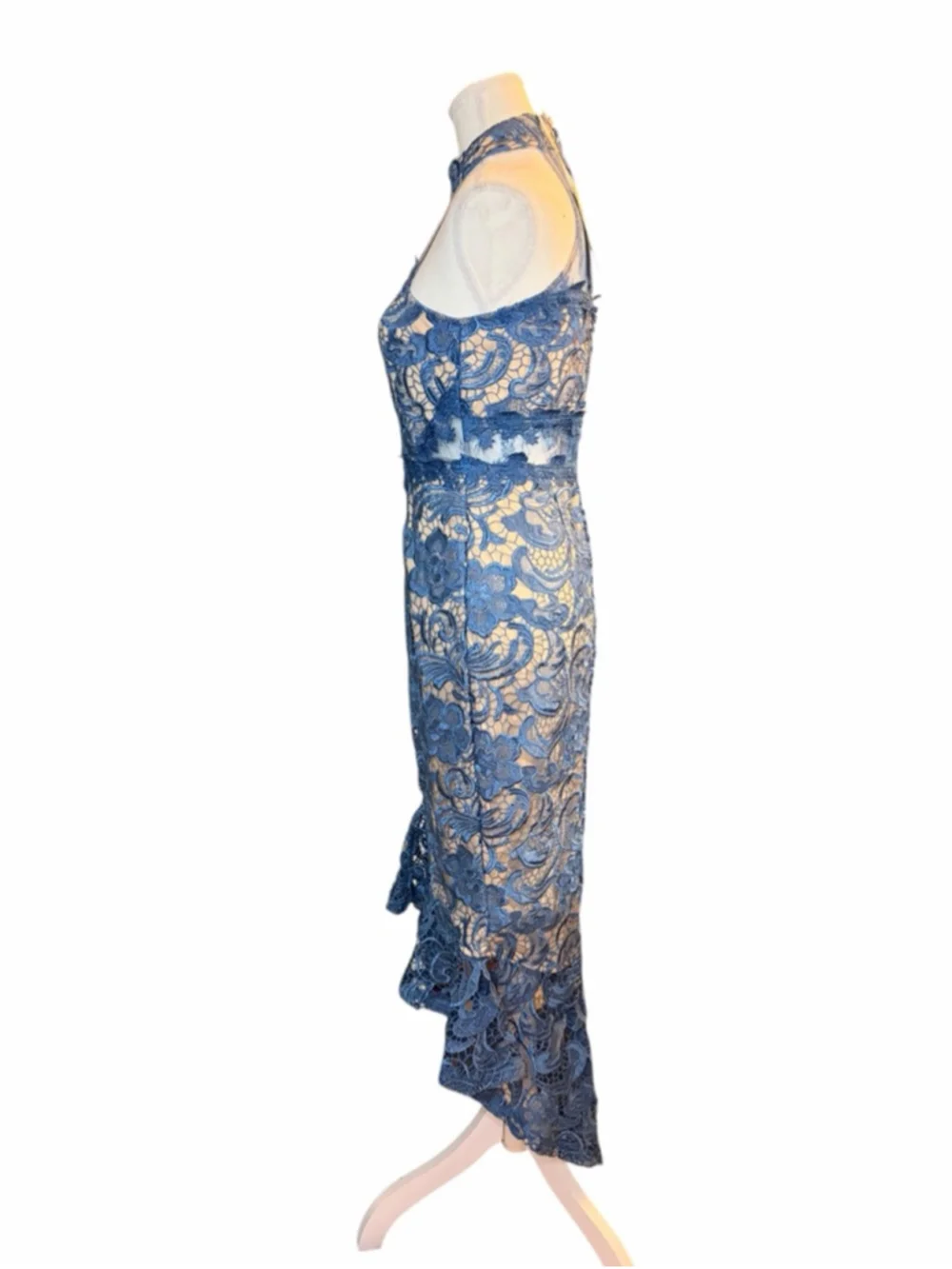 The Clothing Company Blue‎ Lace Mermaid Dress Size M